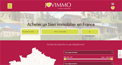 Desktop Screenshot of jovimmo-immobilier.com